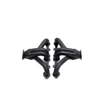 Block Hugger Header for 1955-1957 Small Block Chevy 265-400, Ceramic Coated