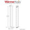 WarmeHaus (1600 x 274mm Single) Warmehaus Flat Panel Horizontal Vertical Radiator with Angled Valves 5