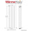 WarmeHaus (1600 x 546mm Single) Warmehaus Flat Panel Horizontal Vertical Radiator with Angled Valves 5