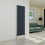 WarmeHaus (1800 x 546mm Single) Warmehaus Flat Panel Horizontal Vertical Radiator with Angled Valves 2