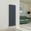 WarmeHaus (1600 x 546mm Double) Warmehaus Flat Panel Horizontal Vertical Radiator with Angled Valves 2