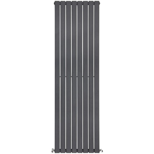 WarmeHaus (1800 x 546mm Single) Warmehaus Flat Panel Horizontal Vertical Radiator with Angled Valves 2