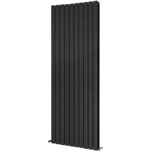 WarmeHaus (1800 x 682mm Double) Warmehaus Flat Panel Horizontal Vertical Radiator with Angled Valves 2
