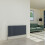 WarmeHaus (600 x 1158mm Double) Warmehaus Flat Panel Horizontal Vertical Radiator with Angled Valves 2