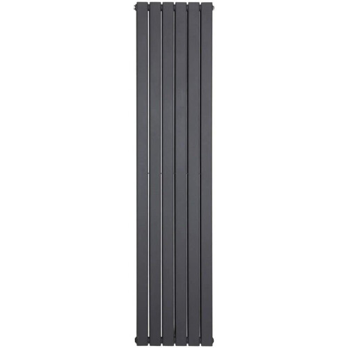 WarmeHaus (1800 x 410mm Double) Warmehaus Flat Panel Horizontal Vertical Radiator with Angled Valves 2