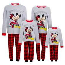 (Ladies, 2XL) Mickey & Minnie Matching Family Christmas Pyjamas Disney Adults Kids Xmas Pjs