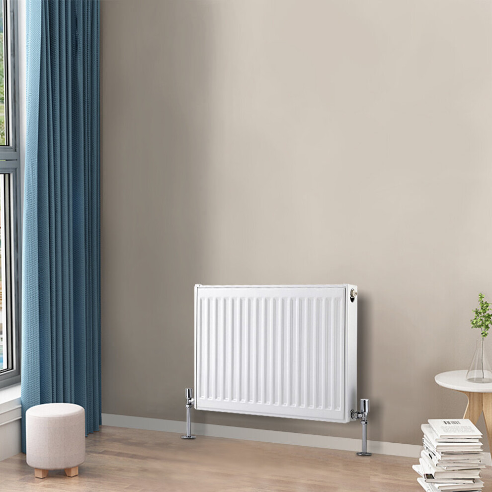 (Type 21, H400 x W600mm) Warmehaus Compact Horizontal Central Heating Radiator Convector