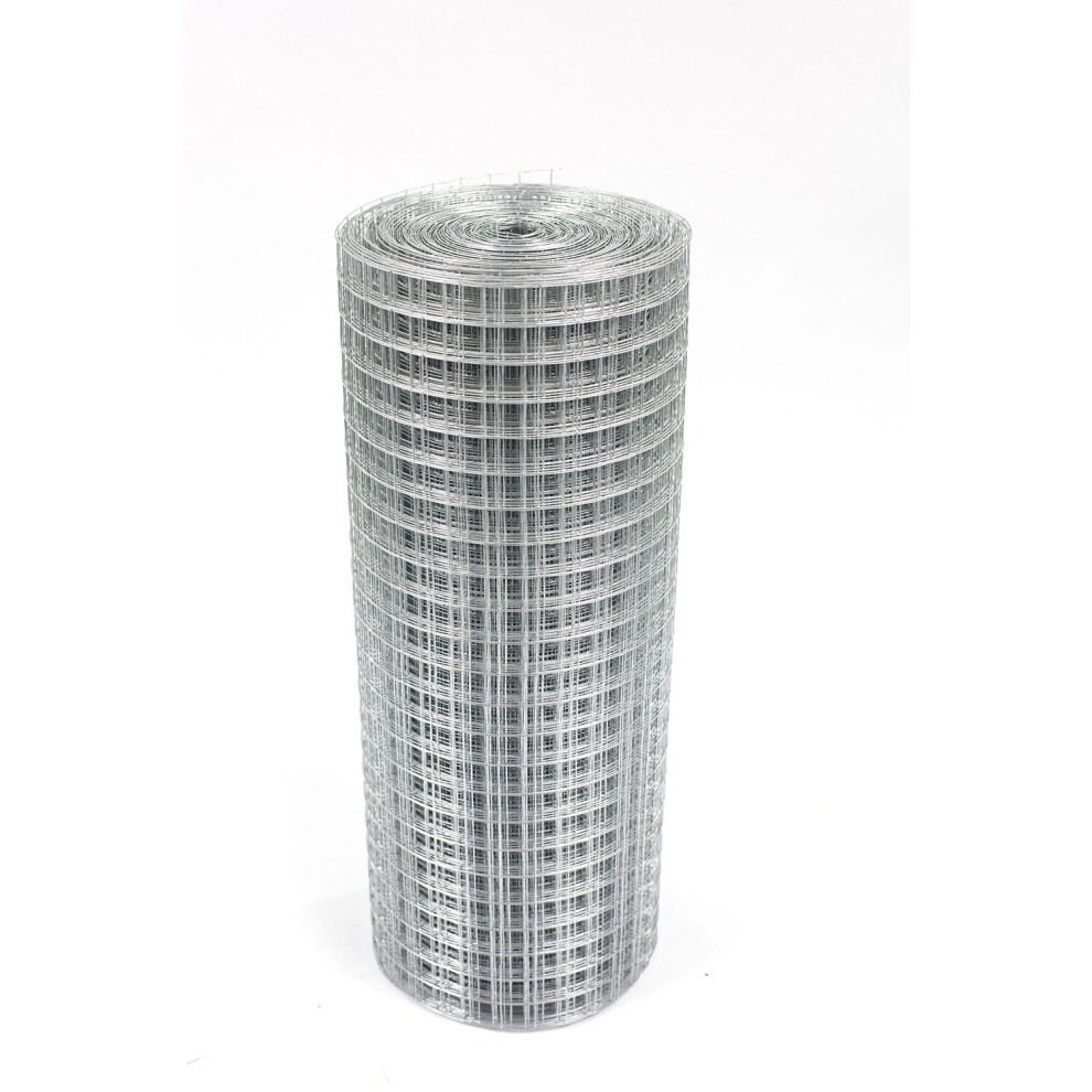 Welded Wire Mesh 1in x 1in x 36in x 15m galvanised (19g) Actiaspet
