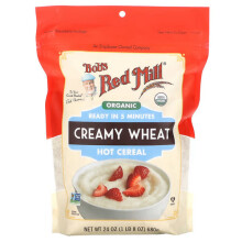 Bob's Red Mill, Ekologisk Kreativ Våt Hett Korn, 24 oz (680 g)