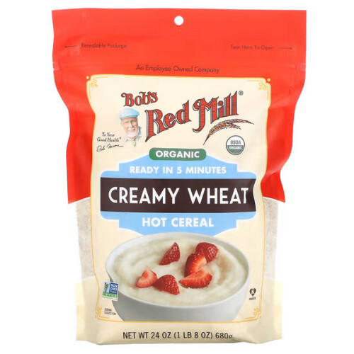 Bob's Red Mill, Οργανικό Κρεμώδες Κριθό Σνακ, 24 oz (680 g)