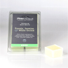 Wax Melt Tray Freesia, Jasmine & White Orchid Premium Scent Vegan & Cruelty Free
