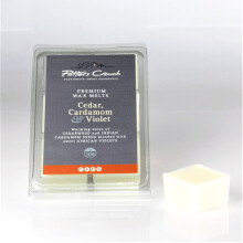 Wax Melt Tray Cedar, Cardamom & Violet Premium Scented Vegan & Cruelty Free