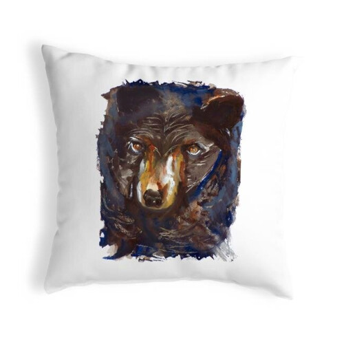 12 x 12 in. Betsys Bear Small No-Cord Pillow