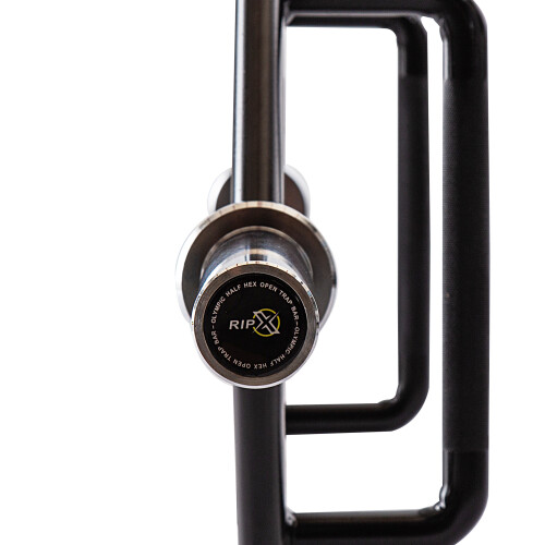 RIP X Olympic Open Trap Hex Deadlift Bar with Rotating Barbell Sleeves