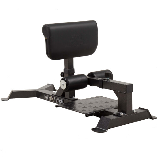 GYM MASTER Adjustable Sissy Squat Bench Leg Machine with Upgraded Padded Cushion