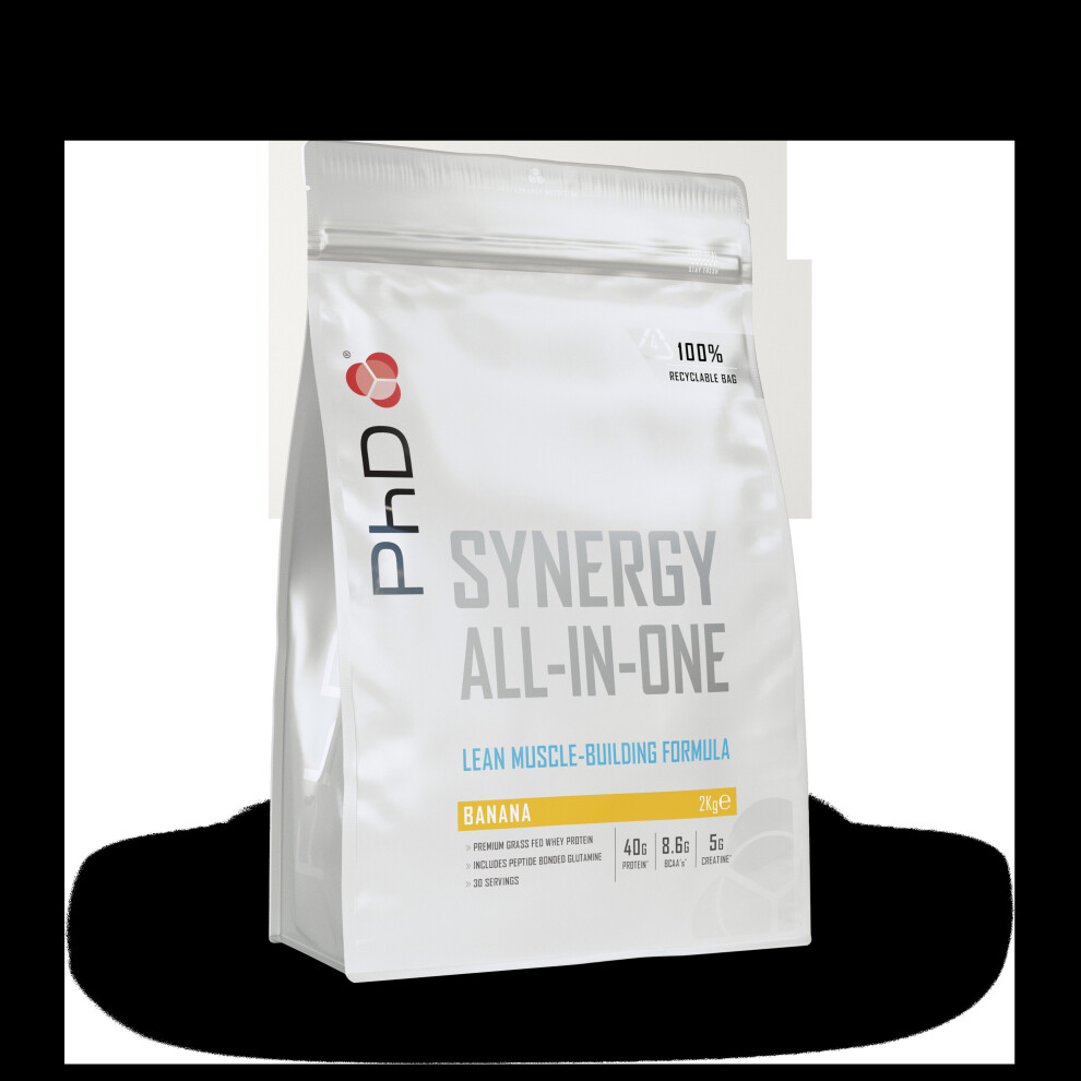 (Banana, 2kg) Phd Nutrition Synergy Iso-7