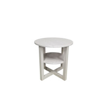 Small White Side Lamp Plant Coffee Table, Hallway Room Furniture Living Room G-0526