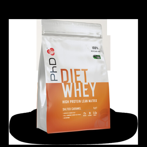 PhD Nutrition (Salted Caramel) PhD Nutrition Diet Whey Protein 1kg