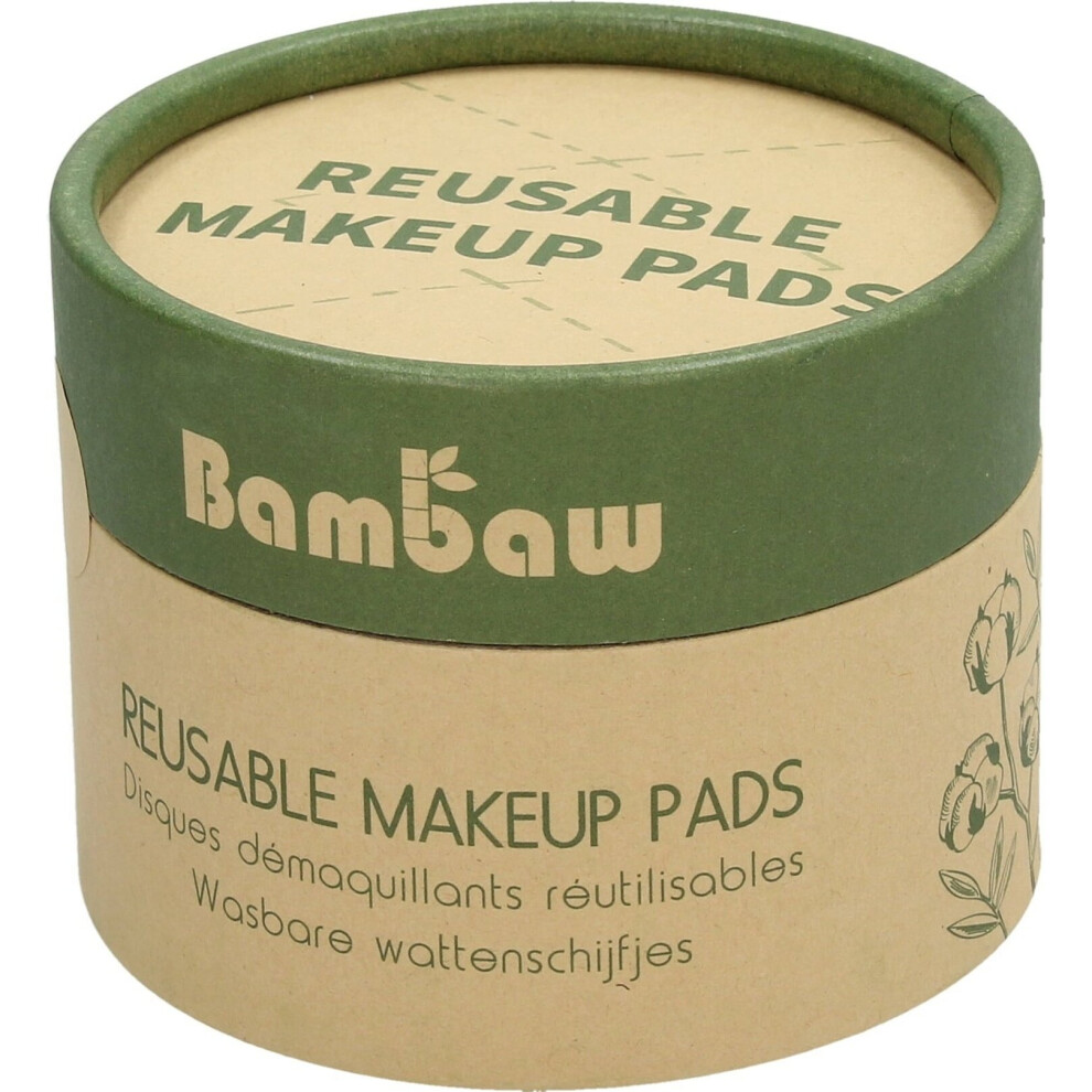 Bambaw Tube Reusable Make-Up Pads (10 Pads)