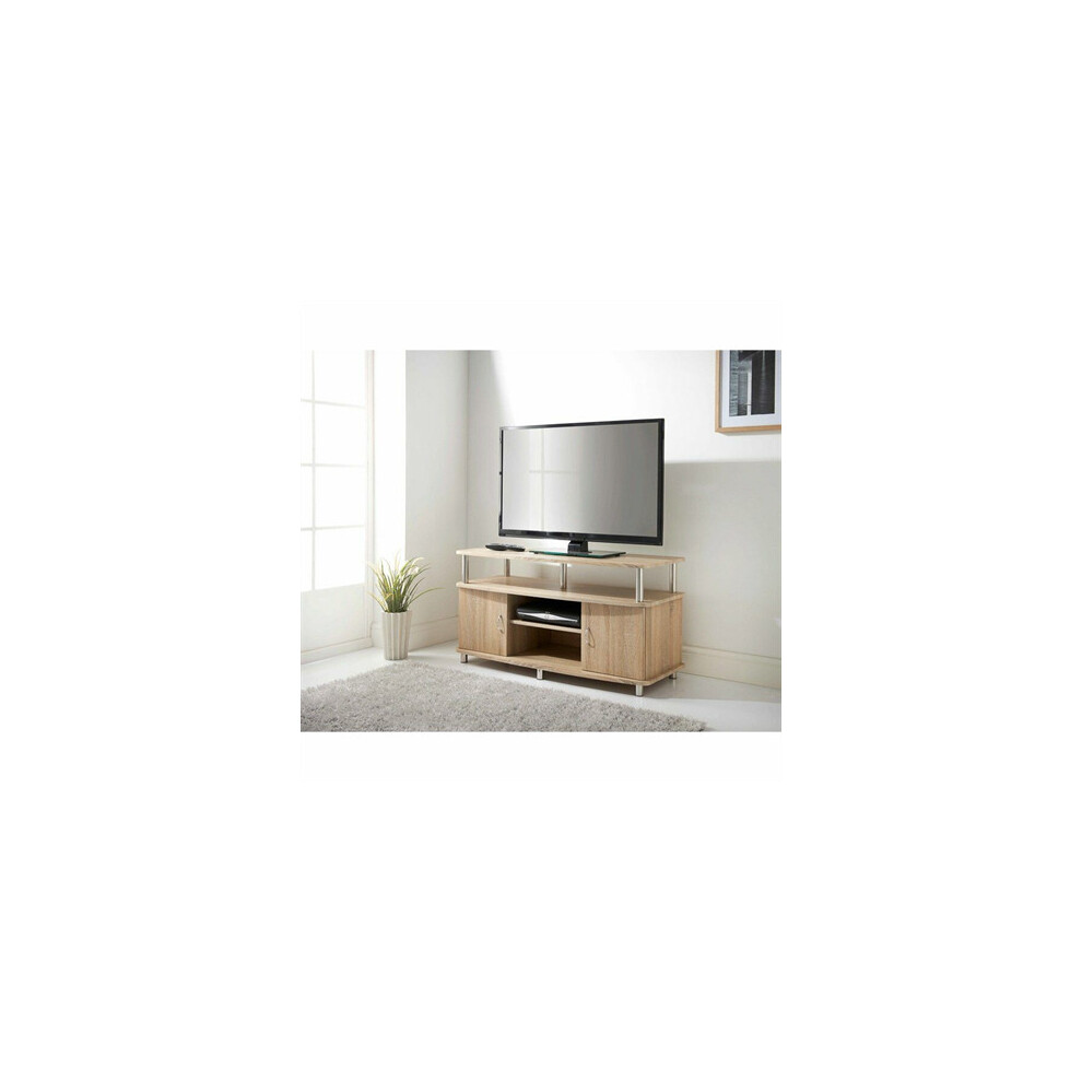 Wide TV Unit With 4 Shelves TV Stand With 2 Doors G-0125