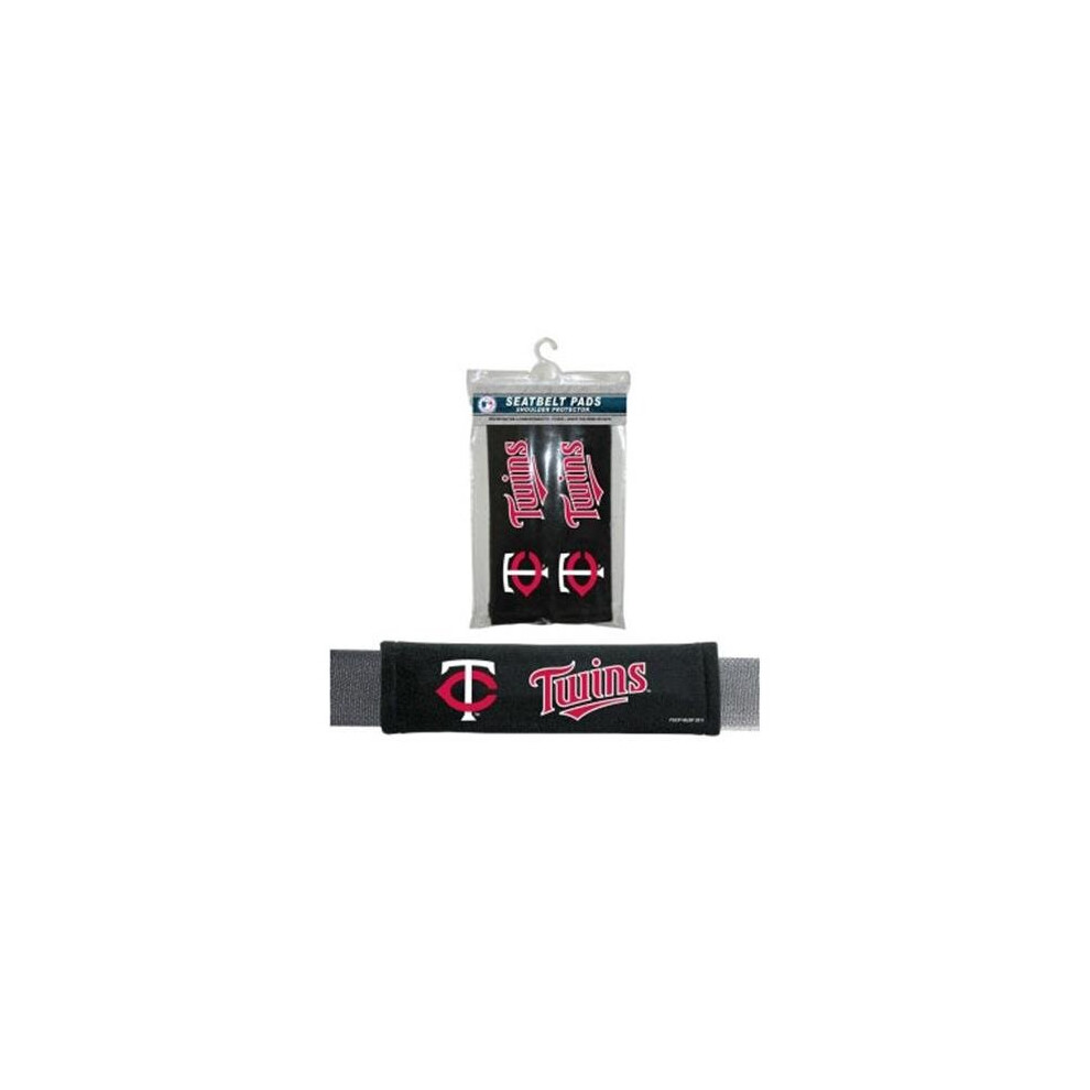 Minnesota Twins Seat Belt Pads Velour 769593107311