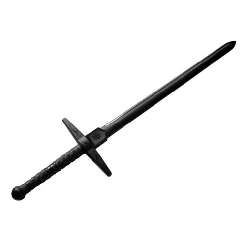 PLAYWELL BLACK POLYPROPYLENE FULL CONTACT MEDIEVAL SWORD
