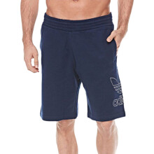 (S) ADIDAS ORIGINALS OUTLINE Mens Trefoil Fleece Shorts