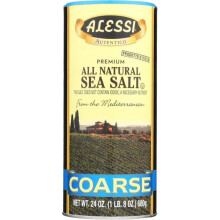 Alessi KHFM00030783 24 oz Premium All Natural Coarse Sea Salt