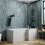 1600mm L Shaped RH Shower Bath Bathtub Screen Front Side Panel Acrylic Bathroom 4