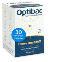 Optibac Probiotics Every Day MAX Advanced Vegan Digestive 30 Capsules