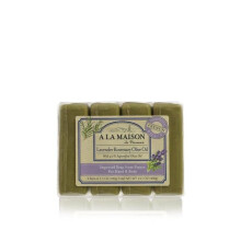 A La Maison de Provence, Kéz és Testbarát Szappan, Láva Rozmaring Olívaolaj, 4 Szappan, 3,5 oz (100 g) Mindegyik