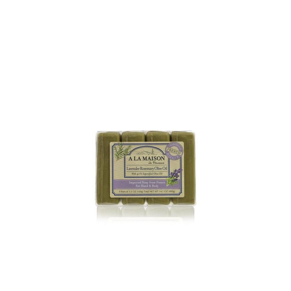 A La Maison Lavender Khrm00387455 14.1 Oz Rosemary Soap Bar