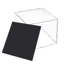 40x36.5x35cm Large Acrylic Display Case Dustproof Box Perspex Clear