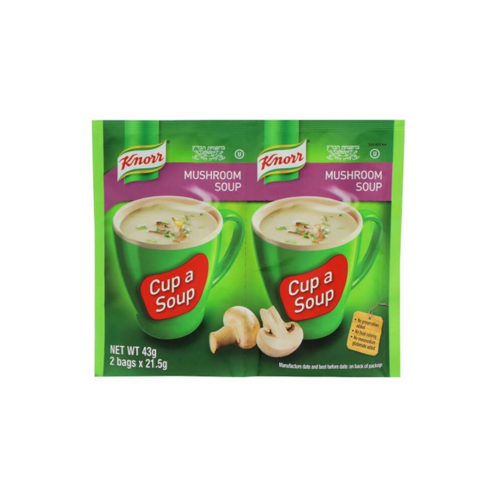 Knorr - Kosher KHRM00363918 1.52 oz Instant Cup Mushroom Soup