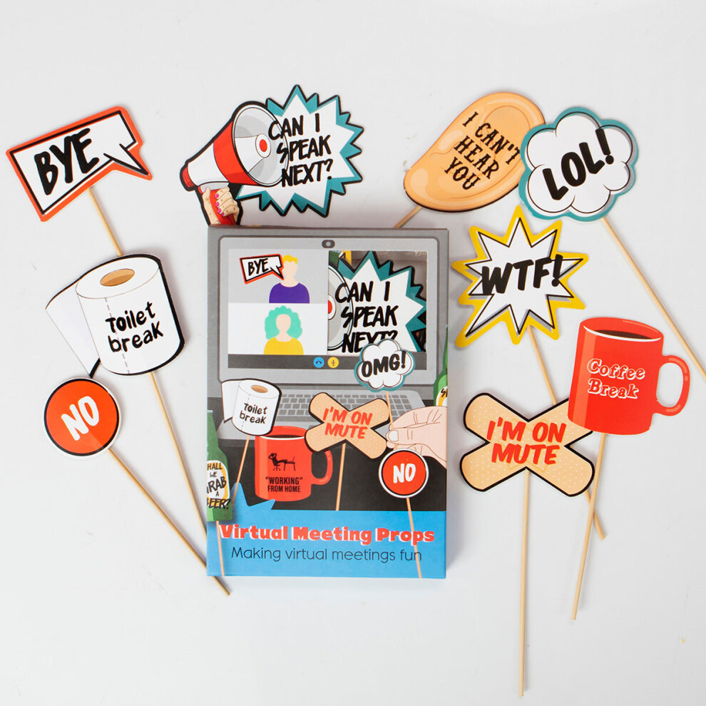 Boxer Gifts Unisex Virtual Meeting: Photo Props