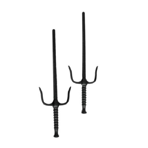 PLAYWELL BLACK POLYPROPYLENE SAI DAGGERS 19.5" - NEW