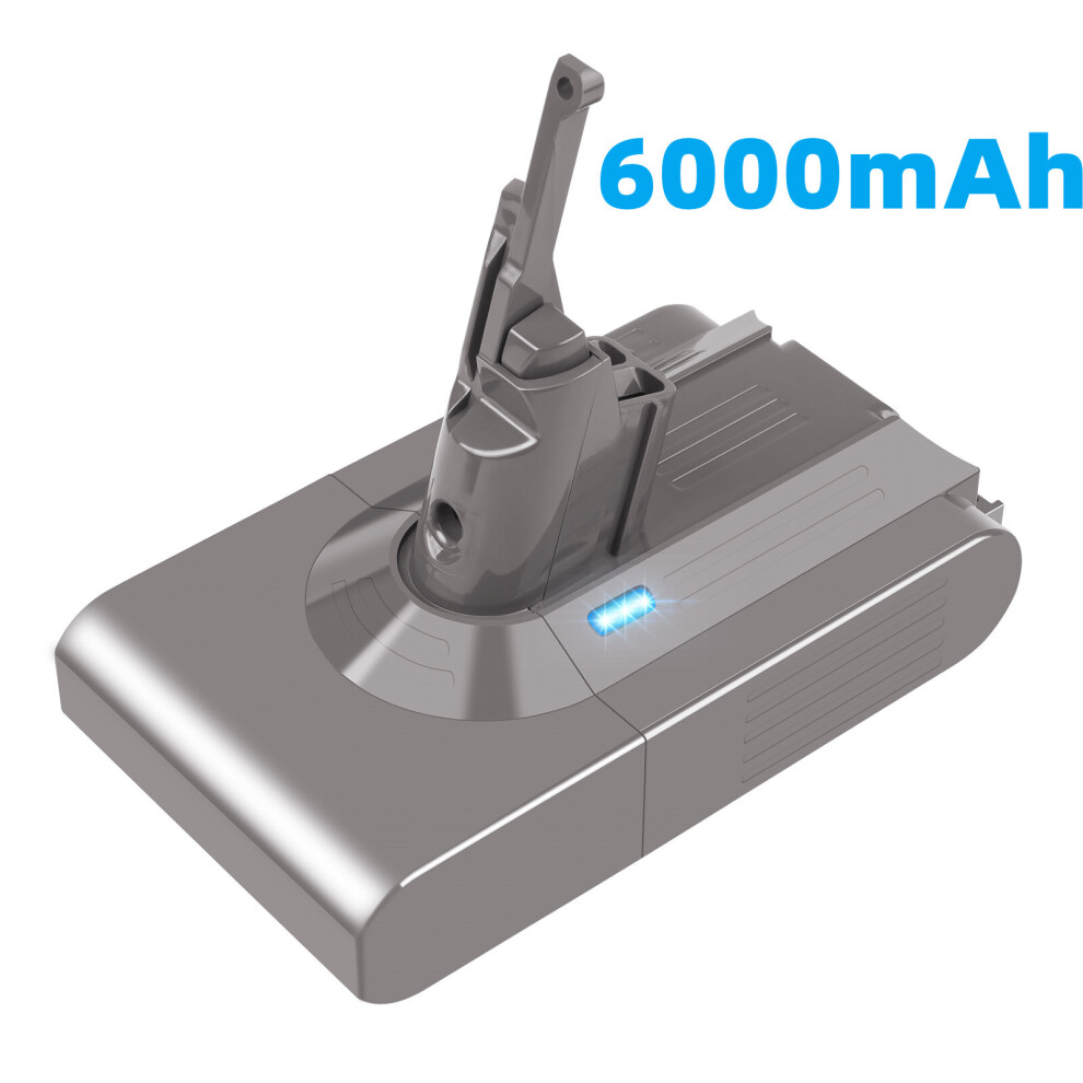 Futurebatt 6000Mah V8 Battery Replacement For Dyson V8 Animal Battery Replacement V8 Absolute Motorhead Fluffy Sv10 Carbon Fiber Vacuum Cleaner