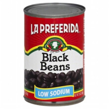 LA PREFERIDA  Low Sodium Black Beans - 15 oz.