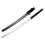 (36 inches) PLAYWELL COMPETITION ULTRA LIGHT TRAINING SWORD - BLACK 1