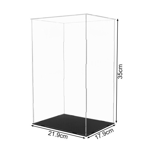 Large Acrylic Display Case Dustproof Box Perspex Clear Collectibles 2