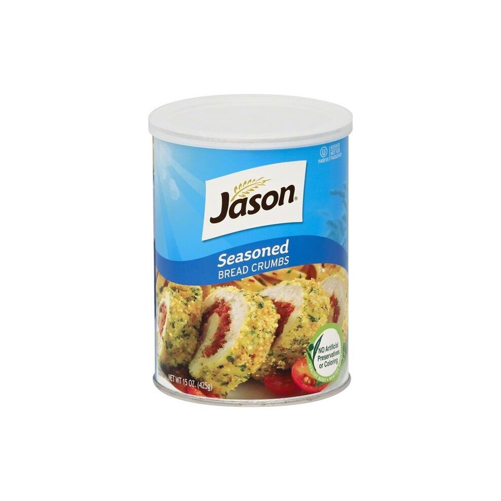 Jason KHLV00720235 Seasoned Bread Crumbs, 15 oz