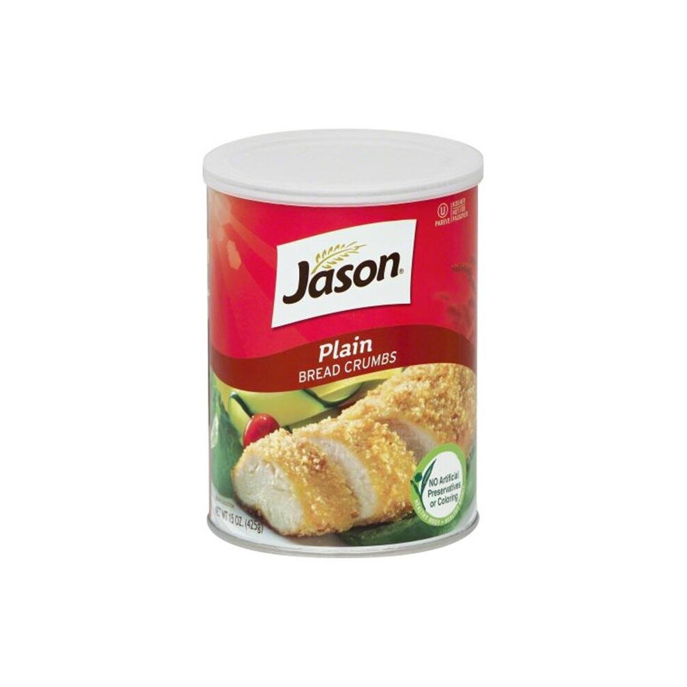 Jason KHLV00720243 Plain Bread Crumbs, 15 oz