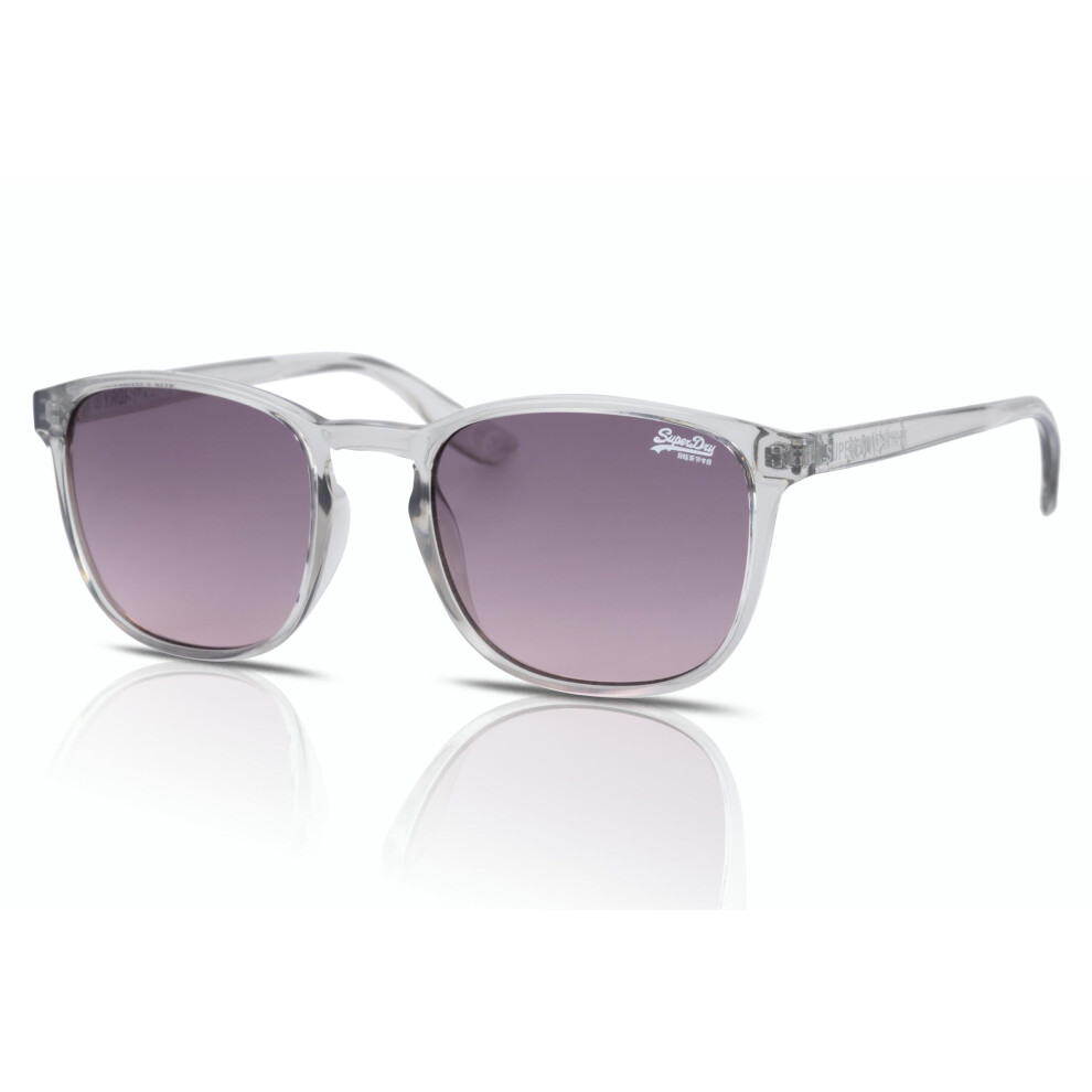 Superdry Sunglasses Summer6 108 Grey Crystal/Purple-Pink Gradient