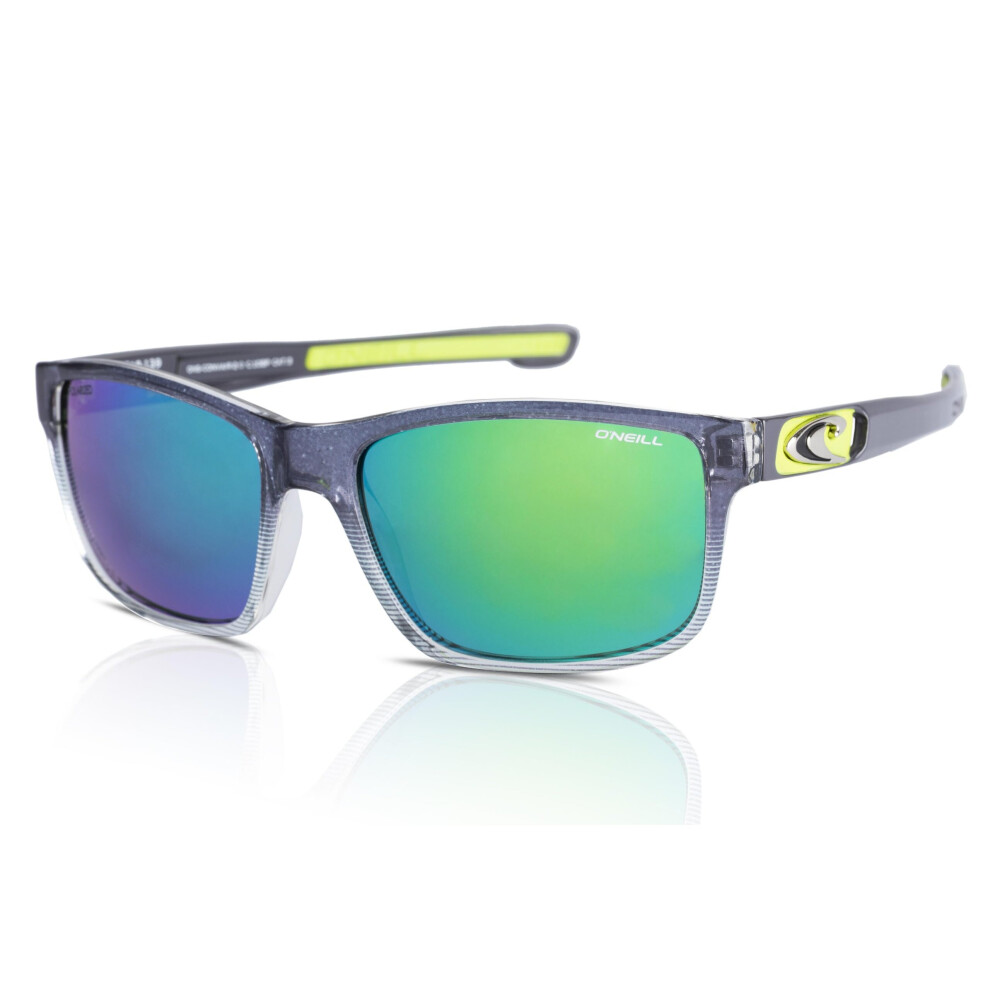 O'Neill Sunglasses Convair 2.0 108P Matte Grey/Lime Mirror