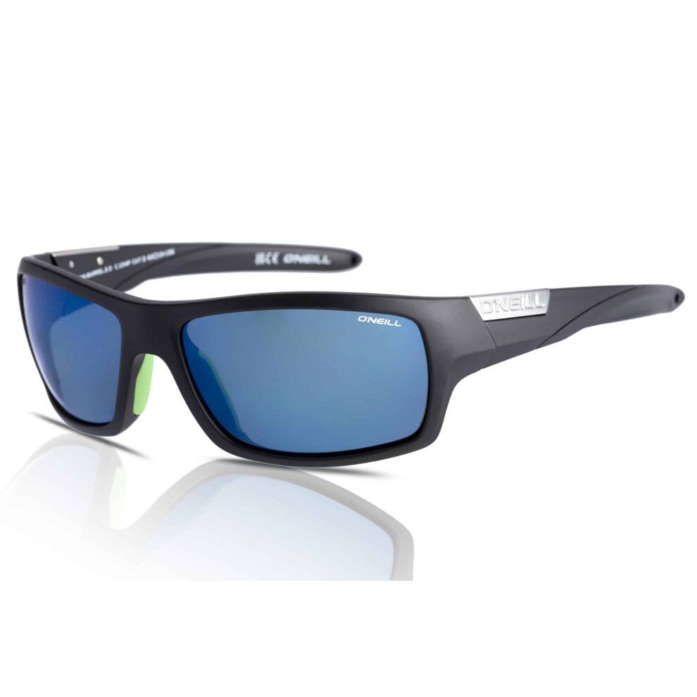 O'Neill Sunglasses Barrel 2.0 104P Matte Black/Blue Mirror