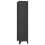 VidaXL vidaXL Locker Cabinet Anthracite 45 cm Steel Storage Office Cabinet Furniture 3