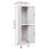 VidaXL vidaXL Schließfachschrank mit 2 Fächern 38x45x180 cm 17