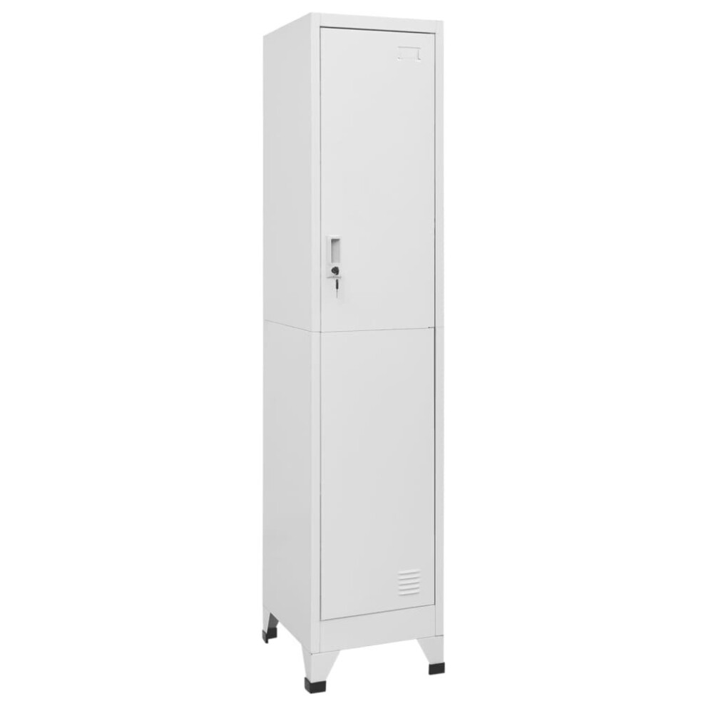 vidaXL Locker Cabinet Industrial Office Changing Room Storage Organiser Unit