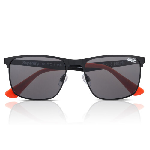 Superdry Superdry Ace Sunglasses 025 Matte Black/Solid Smoke 1