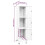 VidaXL vidaXL Locker Cabinet White 45 cm Steel Storage Home Office Cabinet Furniture 2